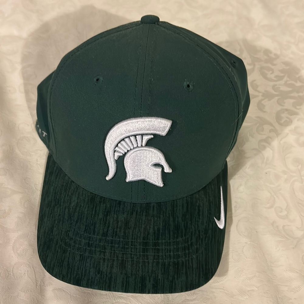 Men's Nike Green Michigan State Cap